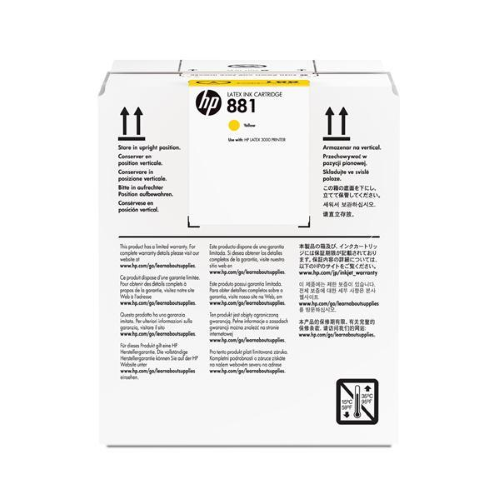 HP INC HP 881 5-LTR YELLOW LATEX INK